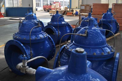 德國拜耳集團向上海滬工閥門廠定購的水力控制閥2