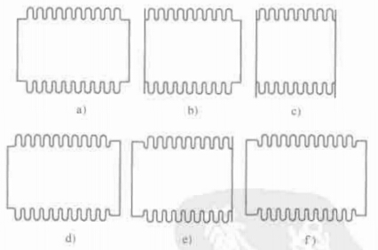 圖 1-2 波紋管端部接口形式